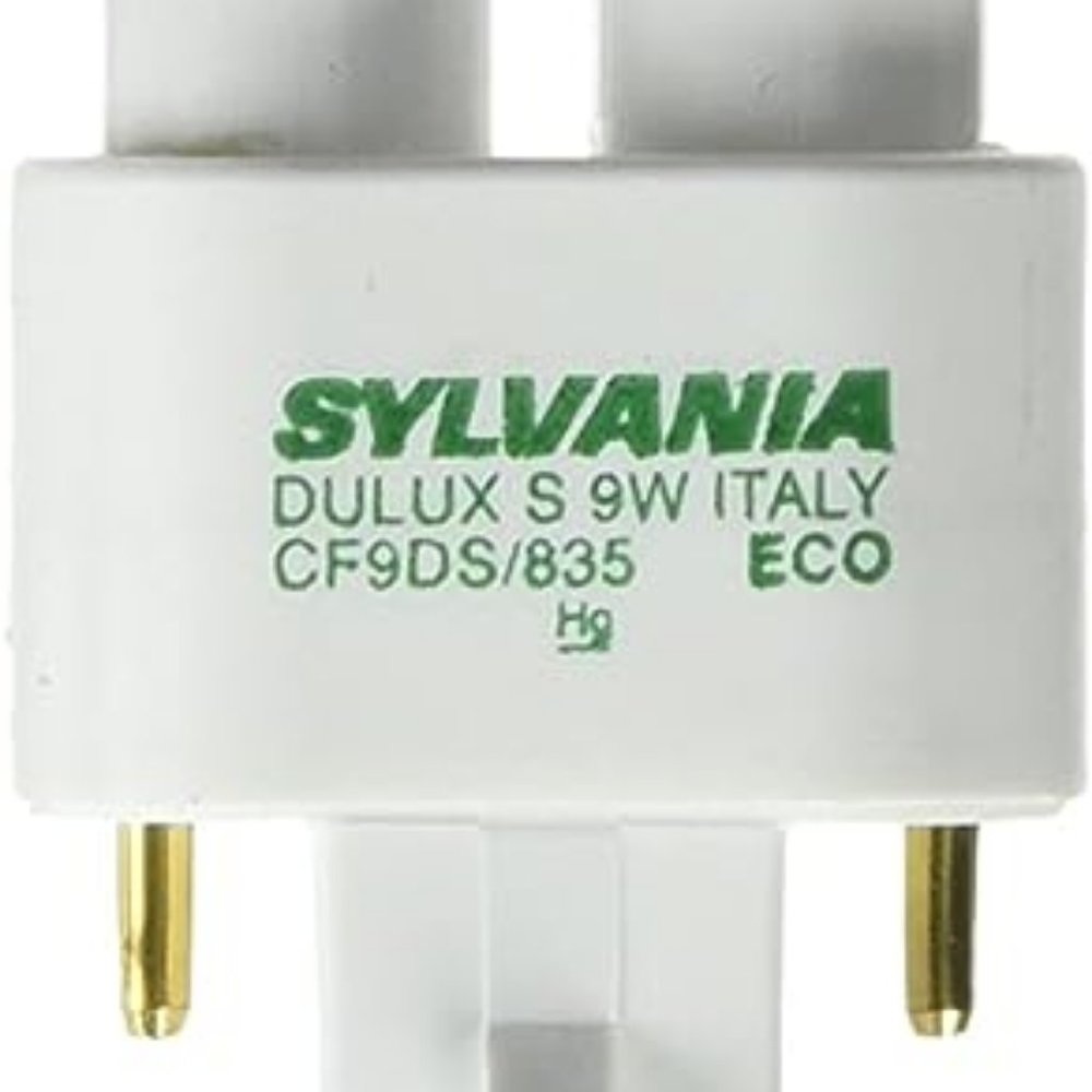 Sylvania Commercial 21273 Compact Fluorescent 2 Pin Single Tube 3500K 9-Watt